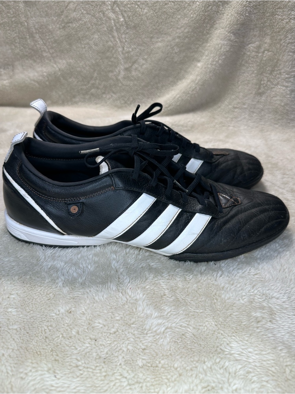 Adidas Telstar II SG Vintage Men’s Size 11.5 Leather Indoor Soccer Shoes